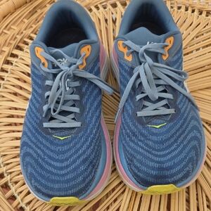 Hoka Men's Athletic Shoes - Blue And Pink